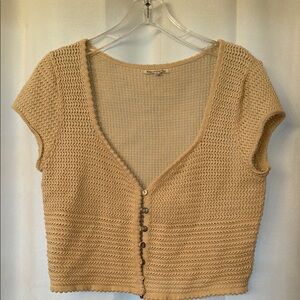 Reformation Catarina Open Knit Sweater